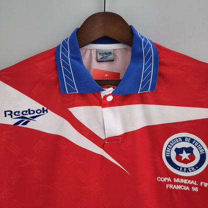 Camiseta Manga Larga  Chile 1998