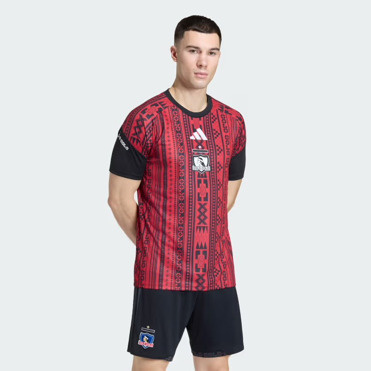 Camiseta Calentamiento Colo Colo 2026
