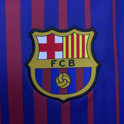 Camiseta Manga Larga Local Barcelona 17-18
